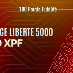 carte liberté 5000 points fidélité